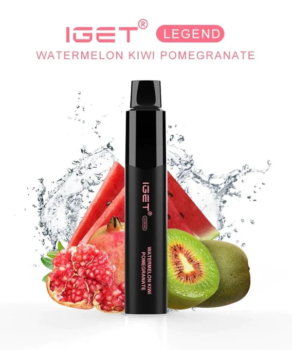 IGET Legend – Watermelon Kiwi Pomegranate (4000 Puffs)